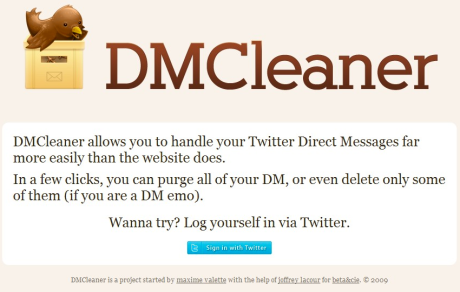 DM Cleaner-Twitter